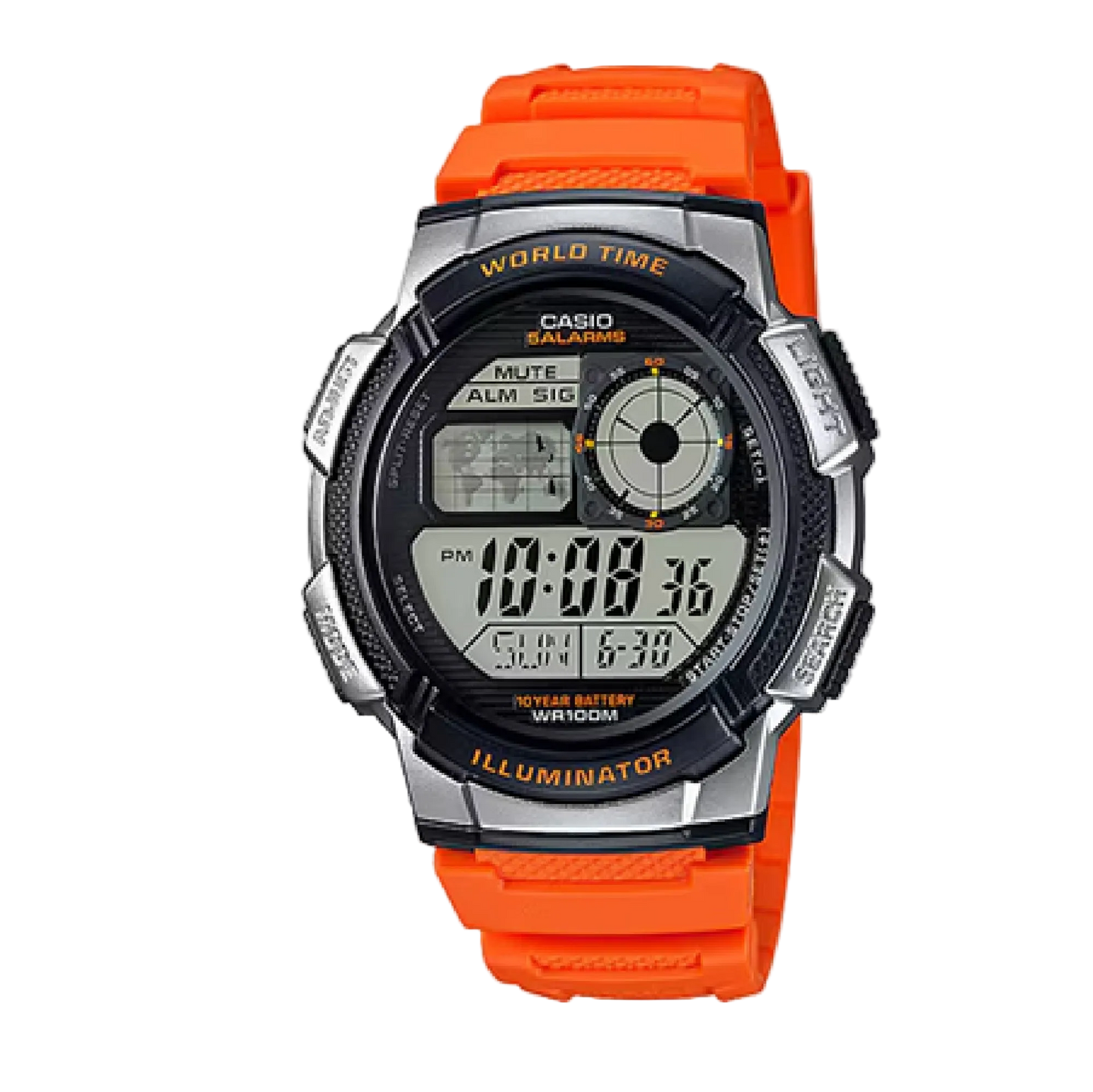 Reloj Digital Resistente al Agua para Mamá Activa