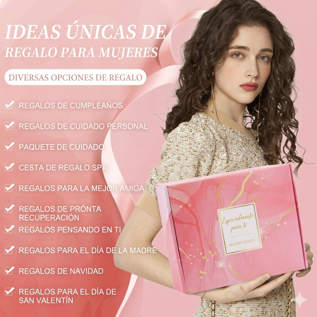 Kit Spa Completo 11 Piezas — Regalo para Mamá