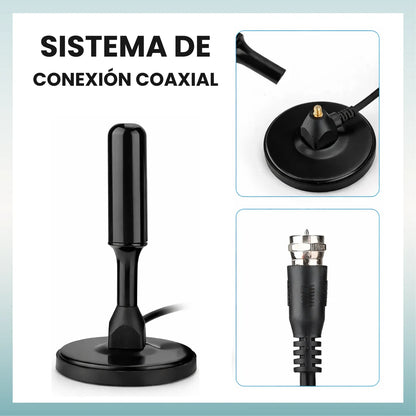Antena Digital HD Portátil (Plug & Play)