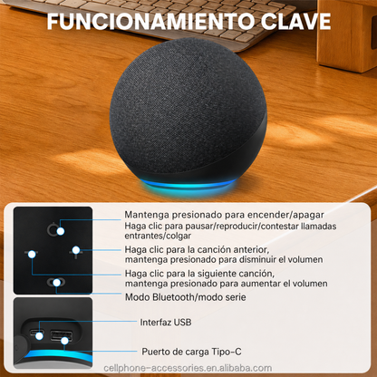 Parlante Bluetooth Portátil Resistente al Agua 15W