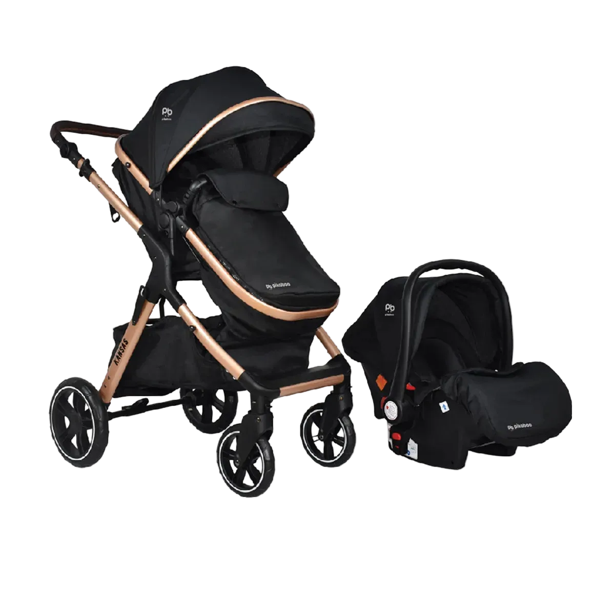 Coche Cuna Travel System Pikaboo Kansas