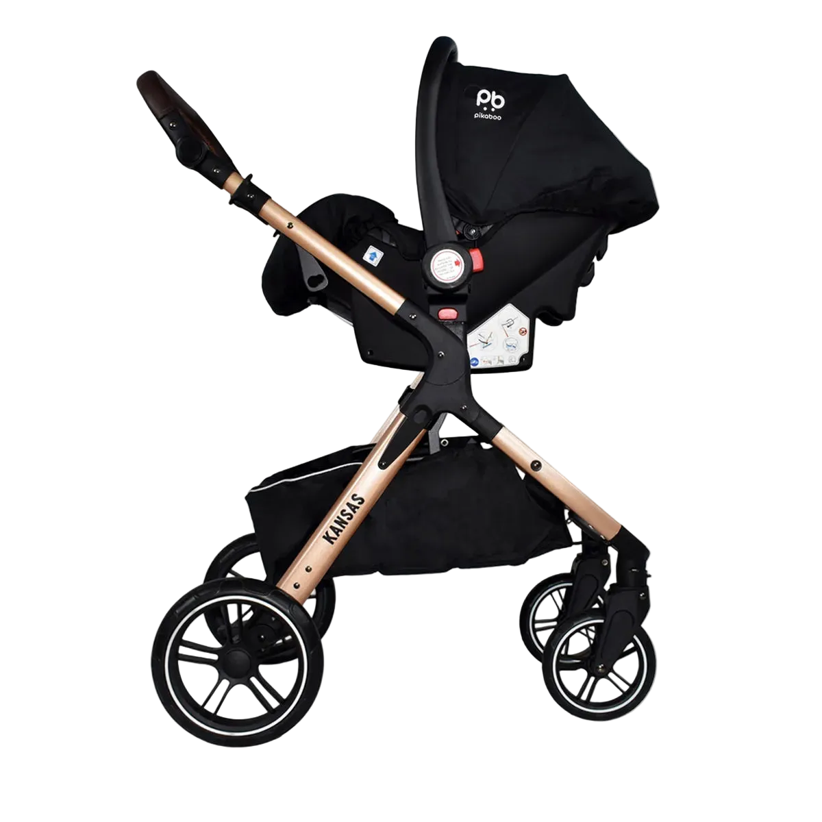 Coche Cuna Travel System Pikaboo Kansas